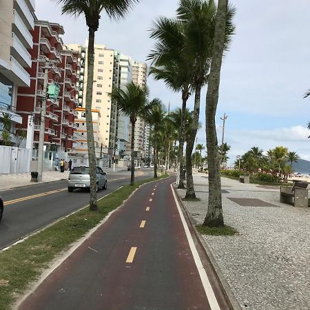 Apto Com Vista Para O Mar, 2 Vagas De Garagem E Churrasqueira Na Varanda Daire Praia Grande Dış mekan fotoğraf